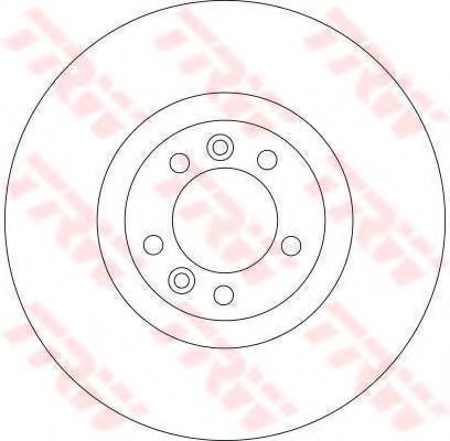 TRW DF4433 Brake Disc